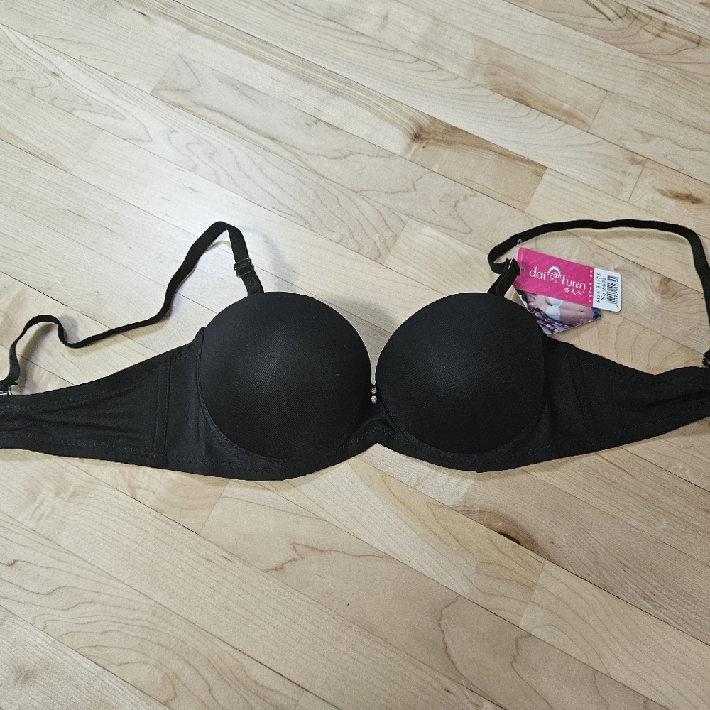 2/$10 Black Underwire Bra